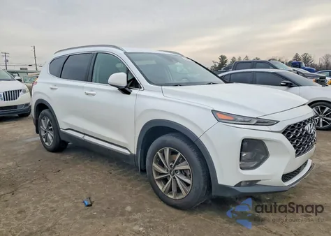 2020 Hyundai Santa Fe Sel из США, поврежденный, VIN 5NMS3CADXLH183351